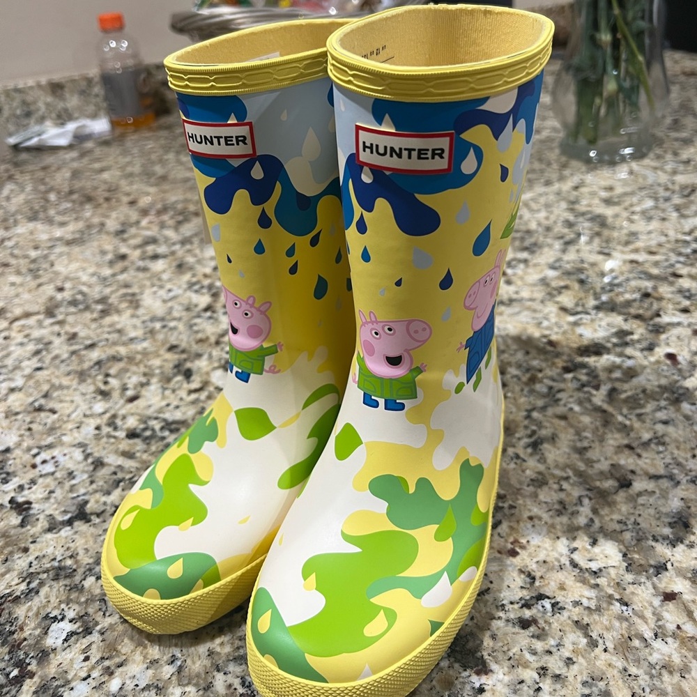 Hunter peppa pig rain boots